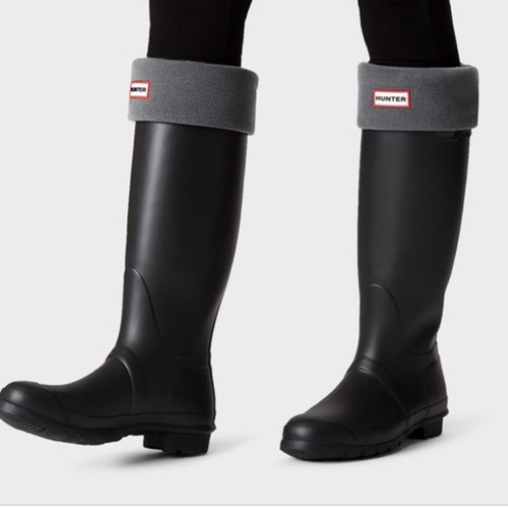 HUNTER Tall Boot Socks in Beige